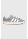 Semišové tenisky adidas Originals Campus 00s šedá barva, HQ6507