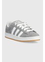 Semišové tenisky adidas Originals Campus 00s šedá barva, HQ6507