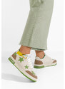 Zapatos Zelené dámské tenisky Estreea