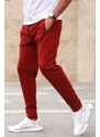 Madmext Basic Claret Red Tracksuit 2935