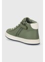 Dětské kožené sneakers boty Camper K900349 Runner Four Kids zelená barva