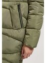 Zimní dámský kabát Moodo Z-KU-4214 - olivový