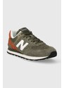 Sneakers boty New Balance 574 šedá barva, U574AGG