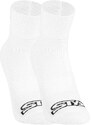5PACK ponožky Styx kotníkové bílé (5HK1061)