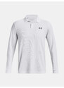 Under Armour Tričko UA Performance 3.0 LS Polo-WHT - Pánské