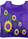 DailyClothing Nákupní taška slunečnice fialová
