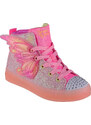 RŮŽOVÉ TŘPYTIVÉ SVÍTÍCÍ TENISKY SKECHERS TWI-LITES 2.0-TWINKLE WISHES Růžová