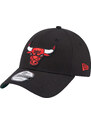 ČERNÁ KŠILTOVKA NEW ERA TEAM SIDE PATCH 9FORTY CHICAGO BULLS CAP