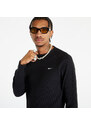 Pánské tričko Nike Life Long-Sleeve Heavyweight Waffle Top Black/ Black/ White