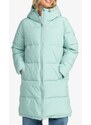 Zimní dámský kabát Roxy Test Of Time - zeleno/modrý