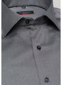 ETERNA Modern Fit šedá neprůhledná košile dlouhý rukáv Non Iron Cover
