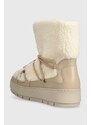 Sněhule Tommy Hilfiger TOMMY TEDDY SNOWBOOT béžová barva, FW0FW07505