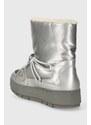 Sněhule Tommy Hilfiger TOMMY ESSENTIAL SILVER SNOWBOOT stříbrná barva, FW0FW07506