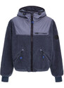 MIKINA WOOLRICH SHERPA MIX MEDIA HOODIE