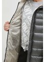 Péřová bunda Hetrego dámská, šedá barva, zimní