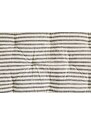 Madam Stoltz Bavlněná matrace Off White/Grey 60 x 100 cm