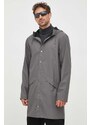 Nepromokavá bunda Rains 12020 Jackets šedá barva, přechodná