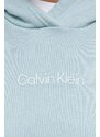 Tepláková mikina Calvin Klein Performance Essentials s kapucí