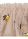 Dětská sukně Konges Sløjd žlutá barva, mini, áčková
