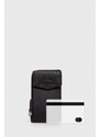 Kožený obal Polo Ralph Lauren černá barva