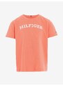 Korálové klučičí tričko Tommy Hilfiger - Kluci