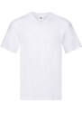 White T-shirt Original V-neck Fruit of the Loom