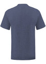 Navy blue Iconic combed cotton t-shirt Fruit of the Loom