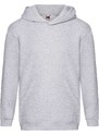 Szara bluza dziecięca Hooded Sweat Fruit of the Loom