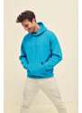 Blue Men's Hooded Sweat Fruit of the Loom