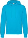 Blue Men's Hooded Sweat Fruit of the Loom