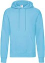 Blue Men's Hooded Sweat Fruit of the Loom