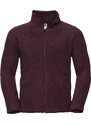 RUSSELL Men's fleece with long zipper 100% polyester, non-pilling fleece 320g