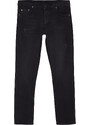 Trendyol Anthracite Slim Fit Rake Destroyed Jeans Jeans