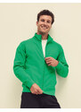 Green Men's Sweatshirt Lightweight Sweat Jacket Fruit of the Loom