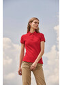 Red Polo Shirt 65/35 Polo Fruit of the Loom