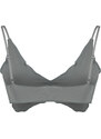 Trendyol Grey Seamless/Seamless Capless Bralette Knitted Bra