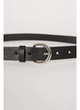 DEFACTO Woman Oval Buckle Faux Leather Classic Belt