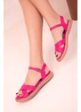Soho Women's Fuchsia Sandals 17126