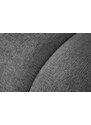 Tmavě šedá žinylková podnožka MICADONI Lupine 90 x 78 cm