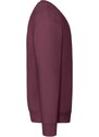 Burgundy Men's Sweatshirt Set-in Sweat Fruit of the Loom