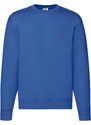 Men's Blue Sweatshirt Set-in Sweat Fruit of the Loom