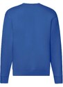 Men's Blue Sweatshirt Set-in Sweat Fruit of the Loom