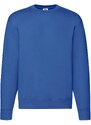 Men's Blue Sweatshirt Set-in Sweat Fruit of the Loom