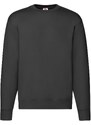 Men's Black Sweatshirt Set-in Sweat Fruit of the Loom