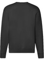 Men's Black Sweatshirt Set-in Sweat Fruit of the Loom