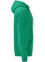 Green Men's Hooded Sweat Fruit of the Loom