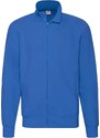 Blue Men's Sweatshirt Lightweight Sweat Jacket Fruit of the Loom