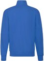 Blue Men's Sweatshirt Lightweight Sweat Jacket Fruit of the Loom