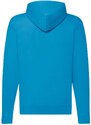 Blue Zippered Hoodie Classic Fruit of the Loom