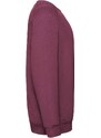 Burgundowa bluza dziecięca Raglan Sweat Fruit of the Loom